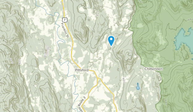 Pittsford, Vermont Map