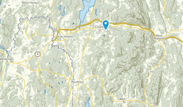 Poultney, Vermont Map