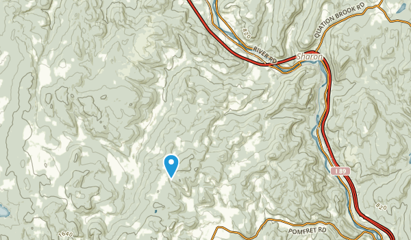 South Royalton, Vermont Map