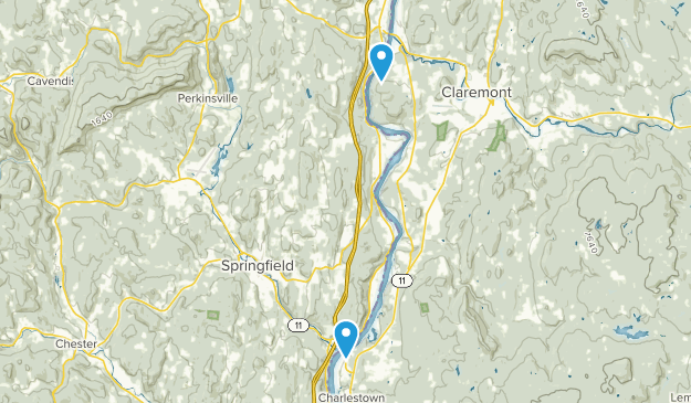 Springfield, Vermont Map