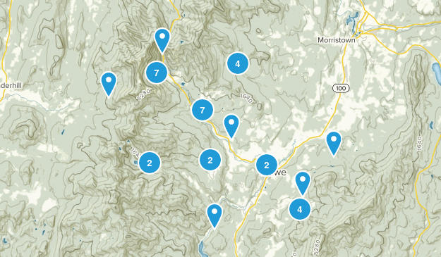 Stowe, Vermont Map