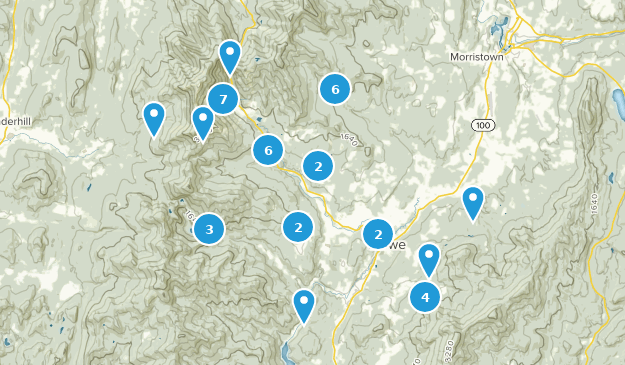 Stowe, Vermont Map