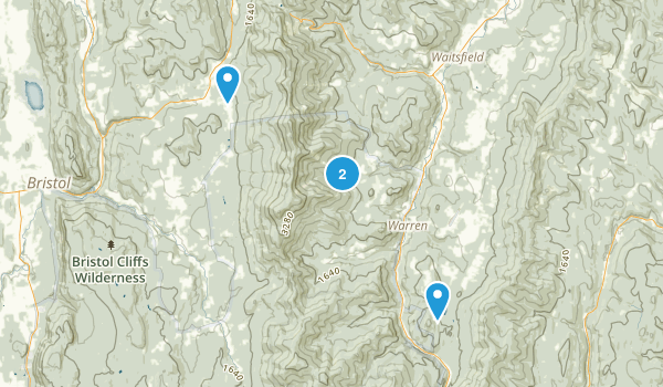 Warren, Vermont Map