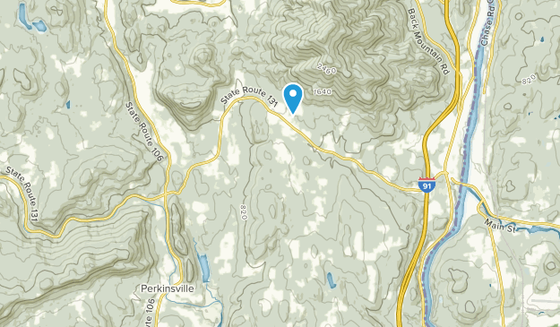 Weathersfield, Vermont Map