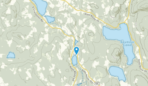 West Charleston, Vermont Map