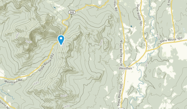 Westfield, Vermont Map