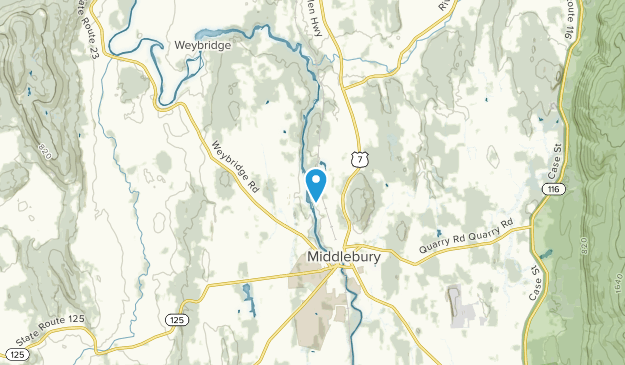 Weybridge, Vermont Map