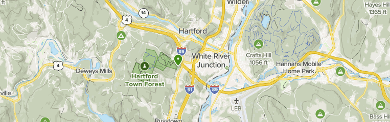 White River Junction Vermont Map Best 10 Trails And Hikes In White River Junction | Alltrails