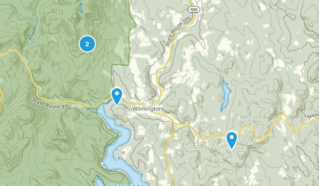 Wilmington, Vermont Map