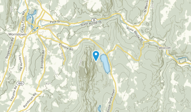 Wolcott, Vermont Map