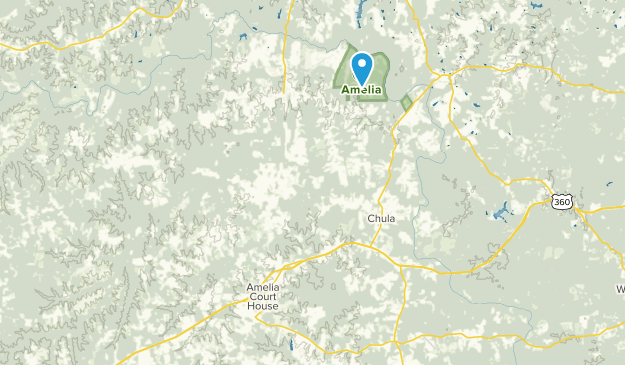 Amelia Court House, Virginia Map