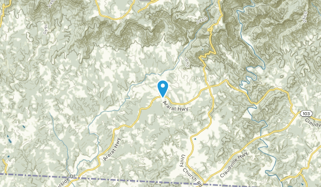 Ararat, Virginia Map