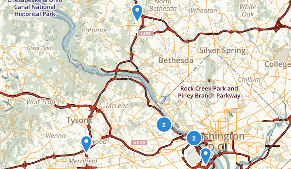 Arlington, Virginia Map