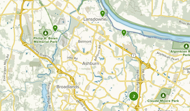 Ashburn, Virginia Map