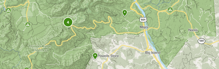 Big Island Virginia Map Best 10 Trails And Hikes In Big Island | Alltrails