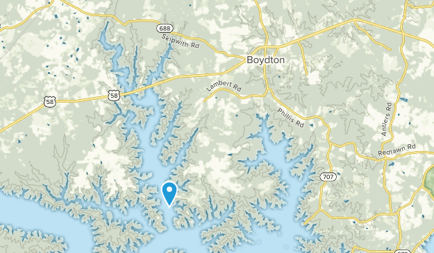 Boydton, Virginia Map