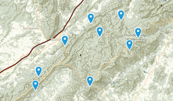 Buchanan, Virginia Map