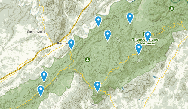 Buchanan, Virginia Map