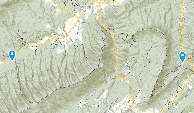 Catawba, Virginia Map