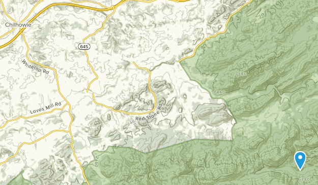 Chilhowie, Virginia Map