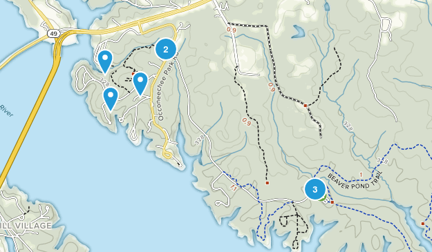 Clarksville, Virginia Map