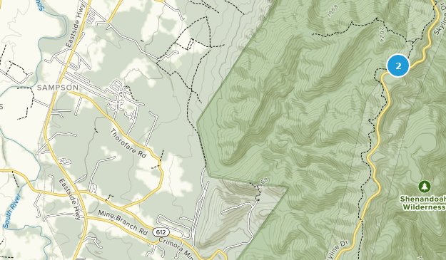 Crimora, Virginia Map