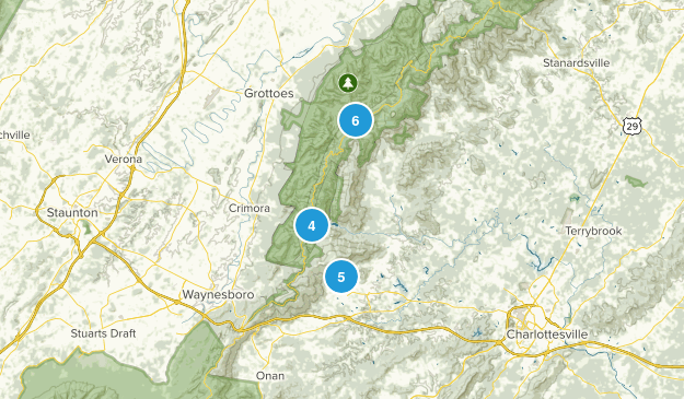 Crozet, Virginia Map