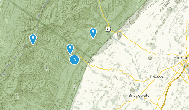 Dayton, Virginia Map