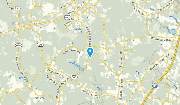 Dinwiddie, Virginia Map