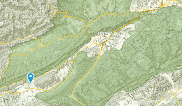 Dryden, Virginia Map