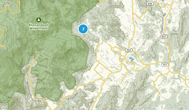 Etlan, Virginia Map