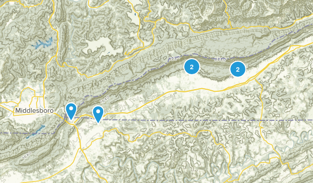Ewing, Virginia Map