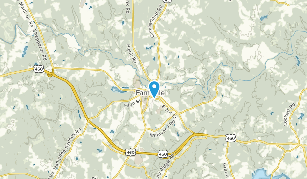 Farmville, Virginia Map