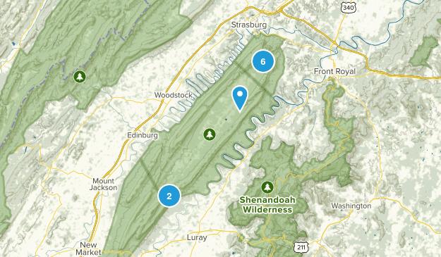 Fort Valley, Virginia Map