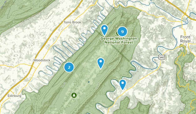 Fort Valley, Virginie Map