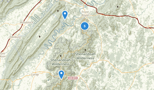 Front Royal, Virginia Map