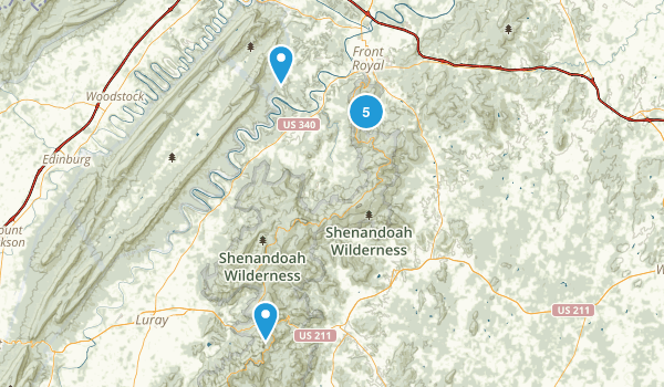 Front Royal, Virginia Map