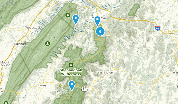 Front Royal, Virginia Map