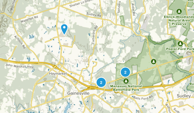 Gainesville, Virginia Map