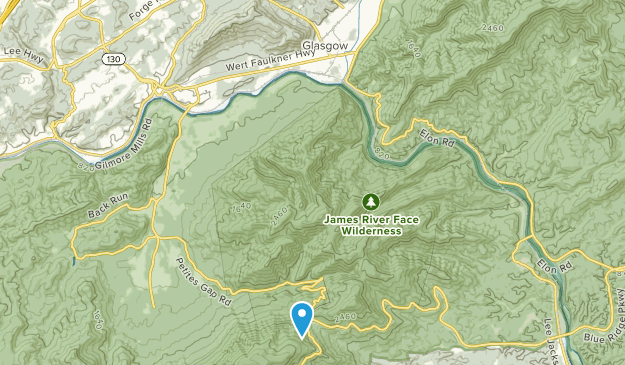 Glasgow, Virginia Map