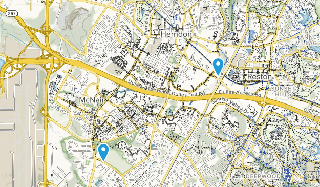 Herndon, Virginia Map