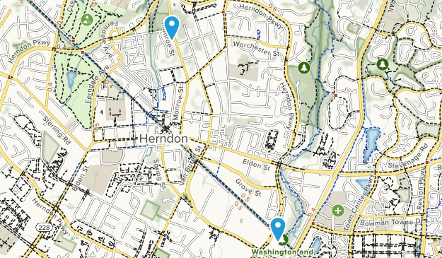 Herndon, Virginia Map