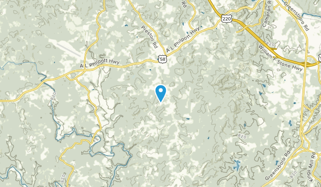 Horse Pasture, Virginia Map