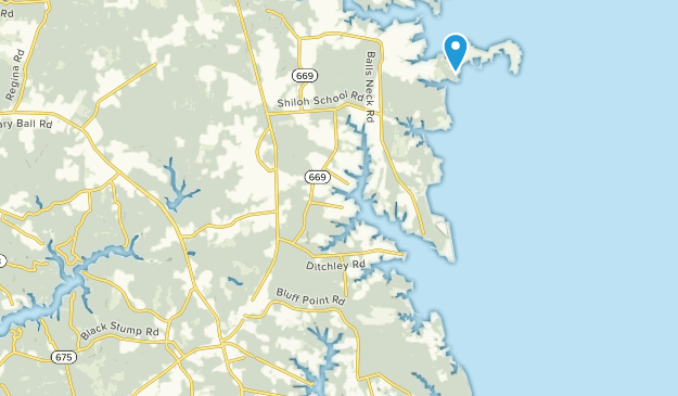 Kilmarnock, Virginie Map