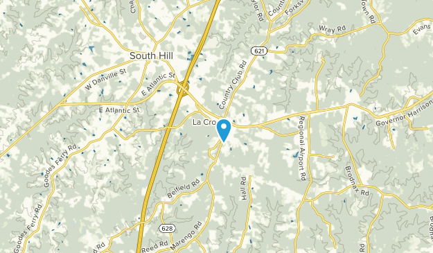 La Crosse, Virginia Map