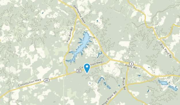 Lake of the Woods, Virginia Map