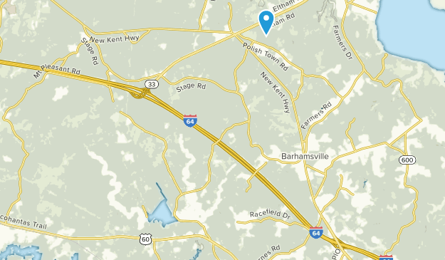 Lanexa, Virginie Map