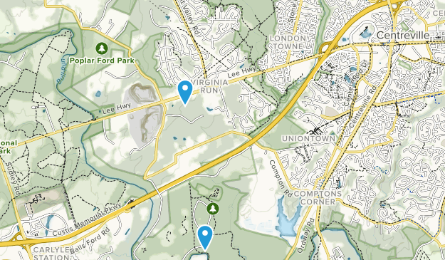 London Towne, Virginia Map