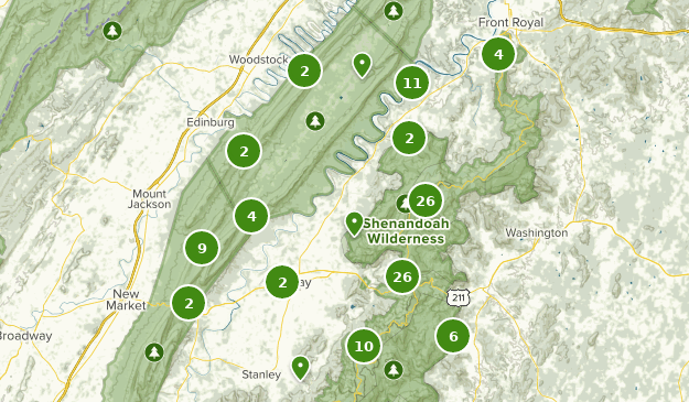 Best Trails Near Luray, Virginia 