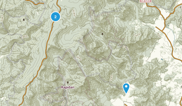 Madison, Virginia Map